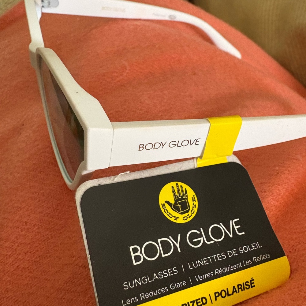 Body Glove White and Blue Sunglasses